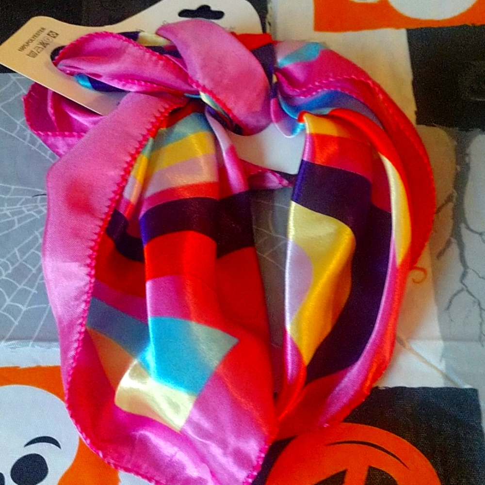 SOLDSatin soft scarf